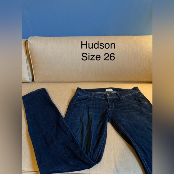 Hudson Jeans Women's Blue Jeans - Picture 1 of 2